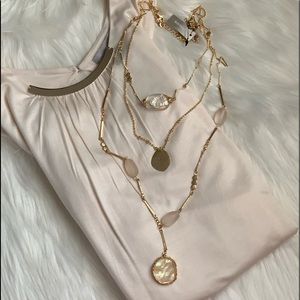 Chico’s Triple Row Convertible Necklace